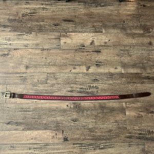 Vineyard Vines Football Belt - Size 38